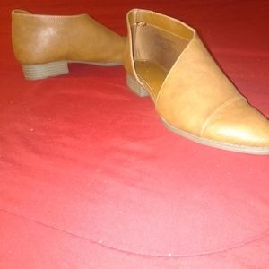 Women's Time and Tru (Tan flats)